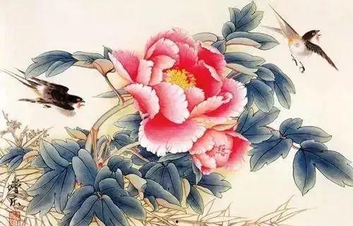 宋焕琛画牡丹视频,国色天香，笔触生辉